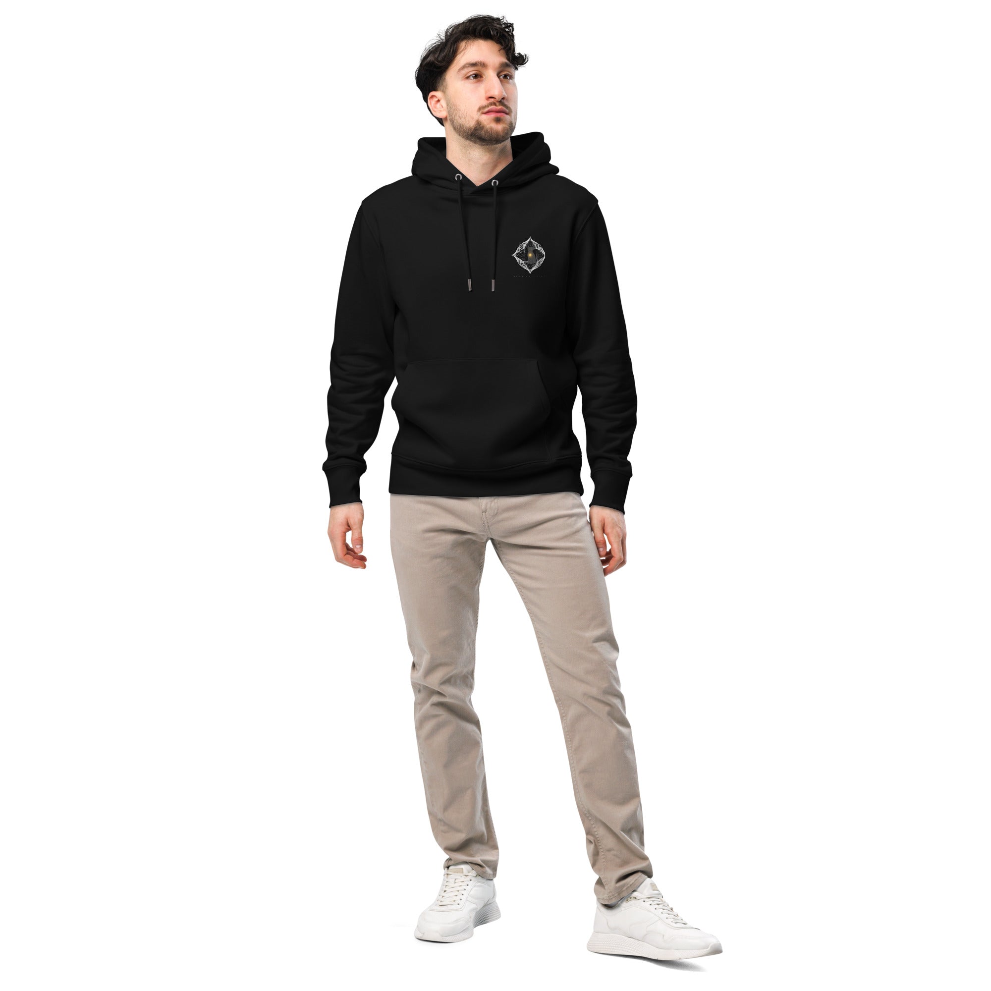 Felpa con cappuccio ecologica classica unisex